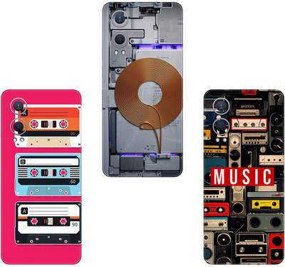 wrap craft REDMI NOTE 10S COMBO(PACK OF 3)Camera&Back Protector Premium Vinyl Mobile Skin(Multicolor)