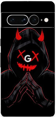 TJ CREATION GOOGLE PIXEL 7PRO 5G Mobile Skin(Ultra Super Black Devil Skin With High Matte Finish.)