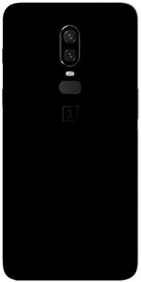 Vcare GadGets OnePlus 6 Mobile Skin(Black)
