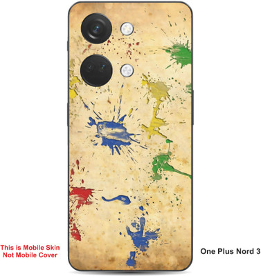 VYBE The Smart Choice One Plus Nord 3 Art Embossed Mobile Skin(Picton Blue A15)