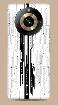SkinoMania Realme 11 Pro Plus 5G Mobile Skin(White-CyberPunk B&W Mobile Skin)