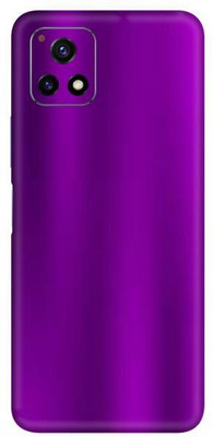 Vcare GadGets Metallic Purple Shining vivo Y72 5G Mobile Skin(Metallic Purple Shining)