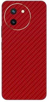Vcare GadGets Fiber Carbon Red T3x 5G Mobile Skin(Fiber Carbon Red)