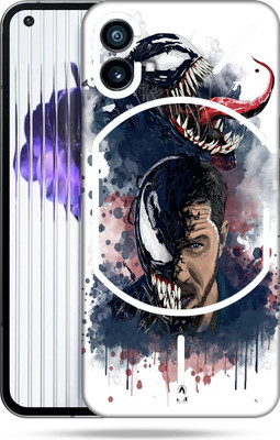 SkinoMania Nothing-Phone 1 Mobile Skin(Multicolor Venom Art)