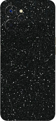 Coverooz Realme 9i 5G Premium Vinyl Mobile Skin(Shiny Glitter Black)