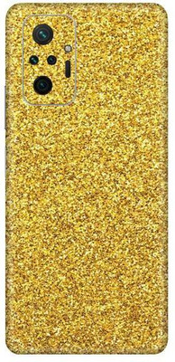 Vcare GadGets Redmi Note 10 Pro Max Mobile Skin(Gold)