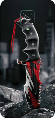 AsSkin Poco M2 Pro Mobile Skin(Ultra Super Killer Knife With High Matte Finish.)
