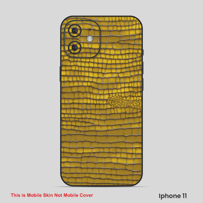 VYBE The Smart Choice iPhone 11 Pattern Mobile Skin(Old Gold 1)