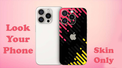 BUGGU IPHONE 16 PRO MAX Mobile Skin(Multicolor)