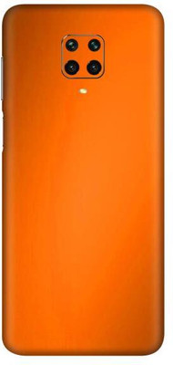 Vcare GadGets Redmi Note 9 Pro Max Mobile Skin(Metallic Orange Shining)
