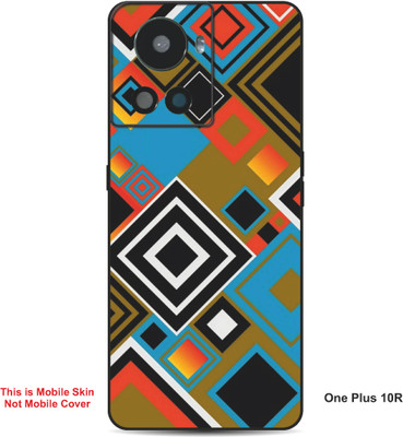VYBE The Smart Choice One Plus 10R Pattern Embossed Mobile Skin(Twilight A9)