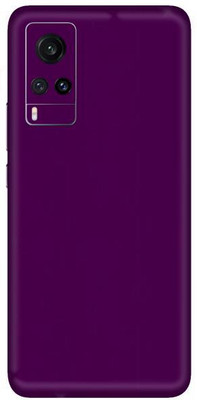 Vcare GadGets Vivo X60 Mobile Skin(Matte Purple)
