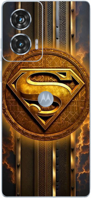 mehra Motorola Edge 50 Fusion Superman LOGO 3D Premium Full Back & SideCoverage Theme Mobile Skin(Multicolor)