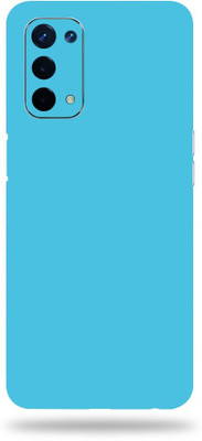 AsSkin Oppo A74 5G Mobile Skin(Ultra Super Baby Blue Matte With High Matte Finish.)