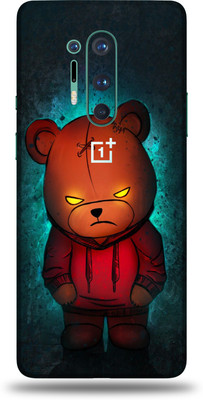 AsSkin Oneplus 8Pro Mobile Skin(Angry Bear Skin With Glossy Matte Finish.)