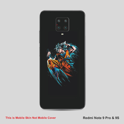 VYBE The Smart Choice Redmi Note 9S Goku Mobile Skin Mobile Skin(Picton Blue A28)