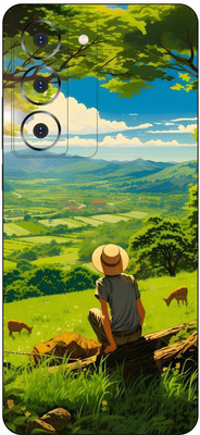 wrap craft REALME NARZO 80X 5G Premium Vinyl BACK 14 Mobile Skin(Multicolor)