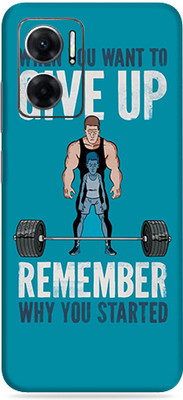 SkinoMania Redmi 11 Prime(5G) Mobile Skin(Multicolor Never Giveup)