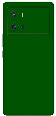 Vcare GadGets Green Glossy vivo i QOO 9 Pro 5G Mobile Skin(Green Glossy)
