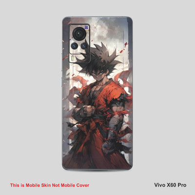 VYBE The Smart Choice Vivo X60 Pro Goku Mobile Skin Mobile Skin(Natural Grey A6)