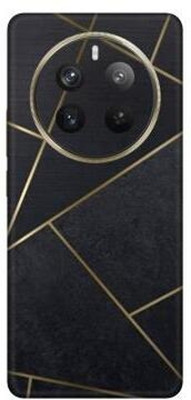 Vcare GadGets Realme 12 Pro Plus (5G) Mobile Skin(Gold & Grey Matte)