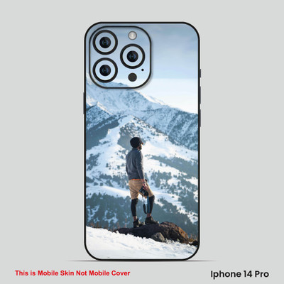 VYBE The Smart Choice iPhone 14 Pro Naturel Mobile Skin(Dark Salmon 9)