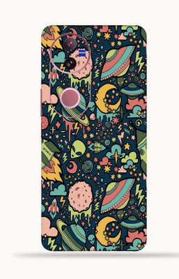 OggyBaba OggyBaba Vivo V50 5g Mobile Skin(Space-Graffiti)