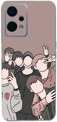 Toppings Oppo K10x-B04MT Mobile Skin(Multicolor)