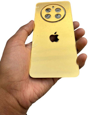 TWUAOP REALME NARZO 70 PRO 5G MOBILE SKIN, MIRROR BACK PANNEL ACRYLIC SHEET Mobile Skin(Gold)