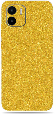 BugguSkin Mi A2 Mobile Skin(Ultra Super Golden Glitter Skin With High Matte Finish.)