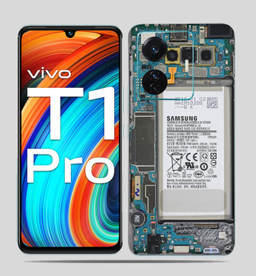 SkinoMania Vivo T1 Pro (5g) Mobile Skin(Samsung Phone Back Multicolor Mobile skin)