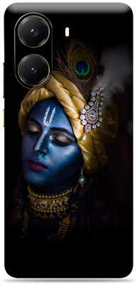 SkinoMania POCO X7 Pro 5G Premium Vinyl Mobile Skin (Multicolor) Mobile Skin(Blue-Krishna)