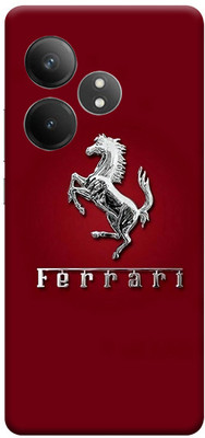 WeCre8 Skin's Realme GT 6T 5G Mobile Skin(Ferrari Logo Multicolor Mobile Skin)