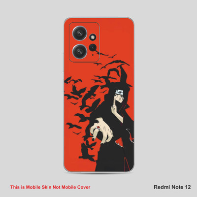 VYBE The Smart Choice Redmi Note 12 Naruto Mobile Skin Mobile Skin(Jasper Orange A32)