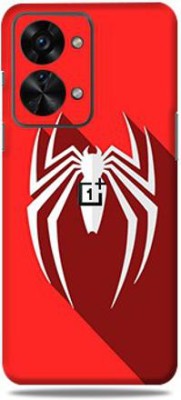 Mclaxa One plus nord 2t, Spidey Logo For Oneplus nord 2t 5g Mobile Skin(Spidey Logo Multicolor Mobile Skin With Cleaning Wipe))