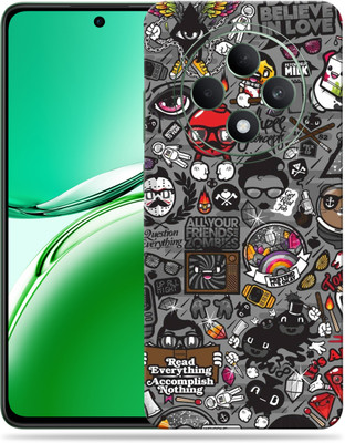 WeCre8 Skin's OPPO F27 5G Ultra Premium Vinyl Mobile Skin (Multicolor) Mobile Skin(Zombie-Graffiti)