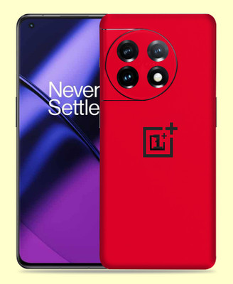 WeCre8 Skin's Oneplus 11 5G Mobile Skin(Oneplus Sign Multicolor Black Mobile Skin)
