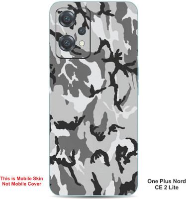 VYBE The Smart Choice One Plus Nord CE 2 Lite Pattern Embossed Mobile Skin(Oyster Pink A18)