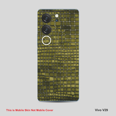 VYBE The Smart Choice Vivo 29 Pattern Mobile Skin Mobile Skin(Multi ColourCA10)
