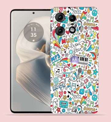 WeCre8 Skin's WeCre8 Skin's Motorola Edge 50 Pro Mobile Skin(Music Graffiti)