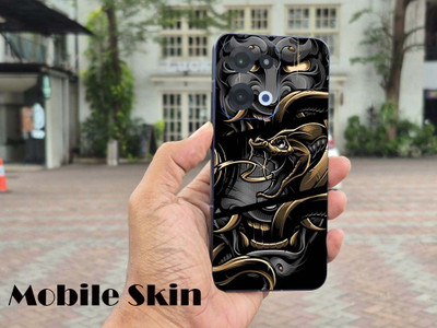 BUGGU Oppo Reno 13 5G Mobile Skin(Black)