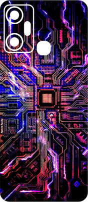 wrap craft Infinix Smart 6 Plus Premium Vinyl Mobile Skin(Multicolor)