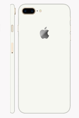 Vcare GadGets Apple iPhone 8 Plus Mobile Skin(White)