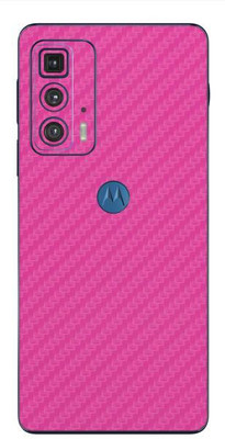 Vcare GadGets Moto Edge 20 Pro Mobile Skin(Pink)