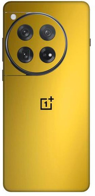 Vcare GadGets Metallic Gold Shining OnePlus 12 5G With Logo Mobile Skin(Metallic Gold Shining)