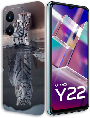 BugguSkin VIVO Y22 Mobile Skin(Ultra Super Lion Shadow Skin With High Matte Finish.)