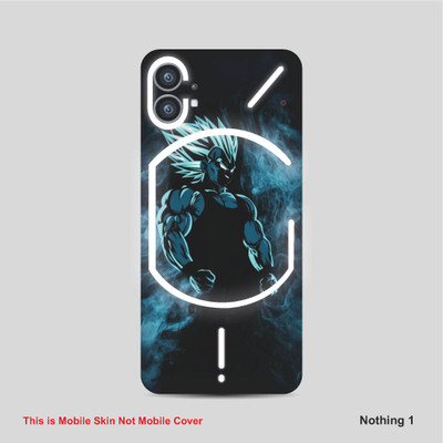 VYBE The Smart Choice Nothing 1 Vegeta Mobile Skin Mobile Skin(Dark Bule & Black B4)