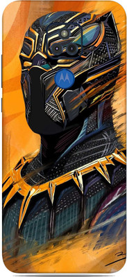 WeCre8 Skin's Moto G Play Mobile Skin(Golden-Panther Multicolor Mobile Skin)