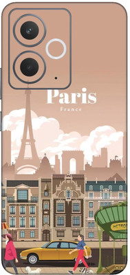 SKINADDA REALME 14T 5G Premium Vinyl BACK 04 Mobile Skin(Multicolor)