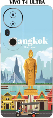 wrap craft VIVO T4 ULTRA 5G Premium Vinyl BACK 180 Mobile Skin(Multicolor)